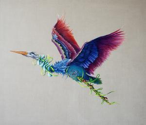 Heron, The Still Life series, oil on canvas, 120x140 cm, 2015r.jpg